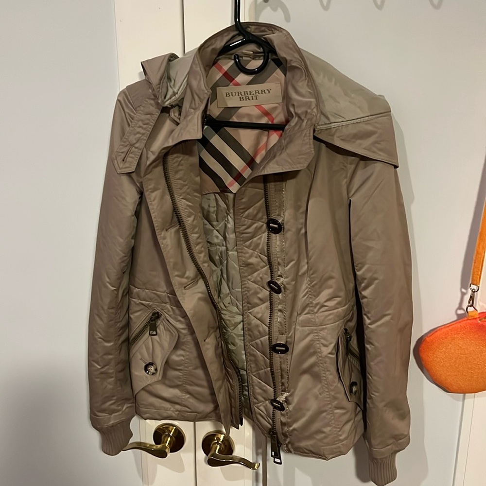 USED Burberry Brit Coat size 4